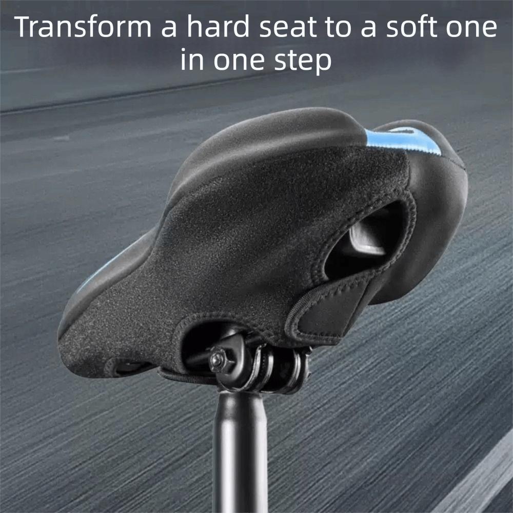 Thicken Bicycle Saddle Cover Silicone Thicken Saddle Cover New Cushion Cover Road Bike