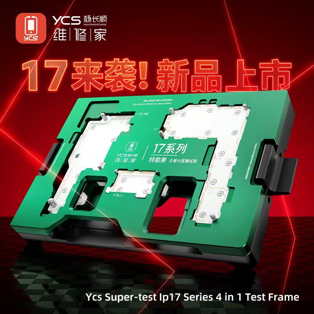 YCS Mobile Phone Repair Motherboard Layered Testing Platform for Apple iPhone 11-17 Series 16E Quick Testing Mobile Phone Repair