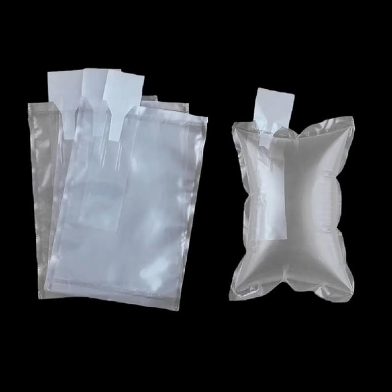 100 Pack,Free Hand Pump AIR PAKPRO 3.9x5.9inch Clear Plastic Inflatable Air Packaging Bags Air Pillows Air Cushions Buffer Bags Void Fill Cushioning