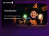 Halloween Ghost Night Light Toy: USB Rechargeable, Dimmable, Eye-Friendly