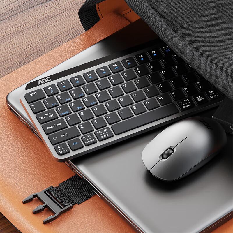 AOC KM600 Dual-Mode Wireless Keyboard & Mouse Combo with Mouse Pad