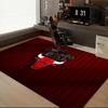 1PC Chicago-Bulls Logo Floor Mat for Living Room, Game Rooms, Office, Bedroom, Office Floor Mat Playful Design, Christmas Fan Gifts