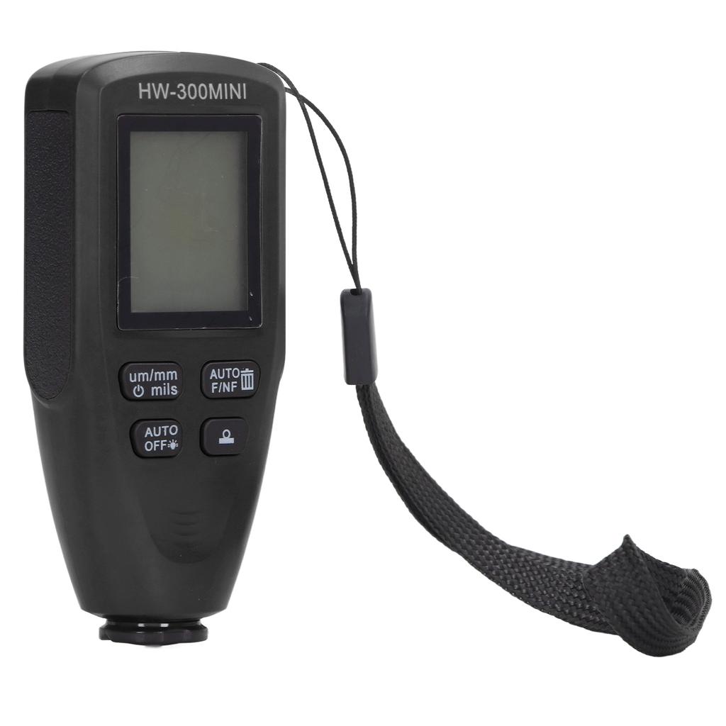 Car Coating Thickness Meter Automatic Measurement Automotive Paint Film Thickness Gauge Black