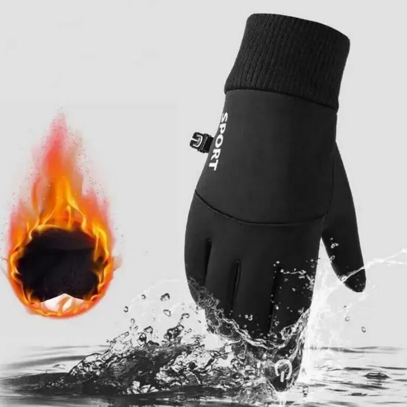 Winter Waterproof Men's Gloves Windproof Sports Fishing Touchscreen Driving Motorcycle Ski Non-slip Warm Cycling Women Gloves