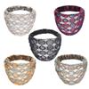 Hair Hoop Lace Hairbands Hollow Wide Side Head Wrap Fashion Mesh Flower Headband  Daily