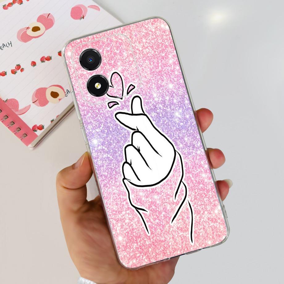 For Honor X5 Plus Case Fashion Colorful Girly Cover Case For HonorX5 Plus Soft Silicone Fundas Phone Case For Honor X5Plus Coque