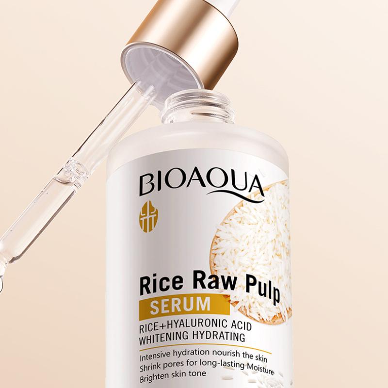 100ml Rice Raw Pulp Hyaluronic Acid Hydrating Essence Deep Moisturizing Hydrating Skin Essence