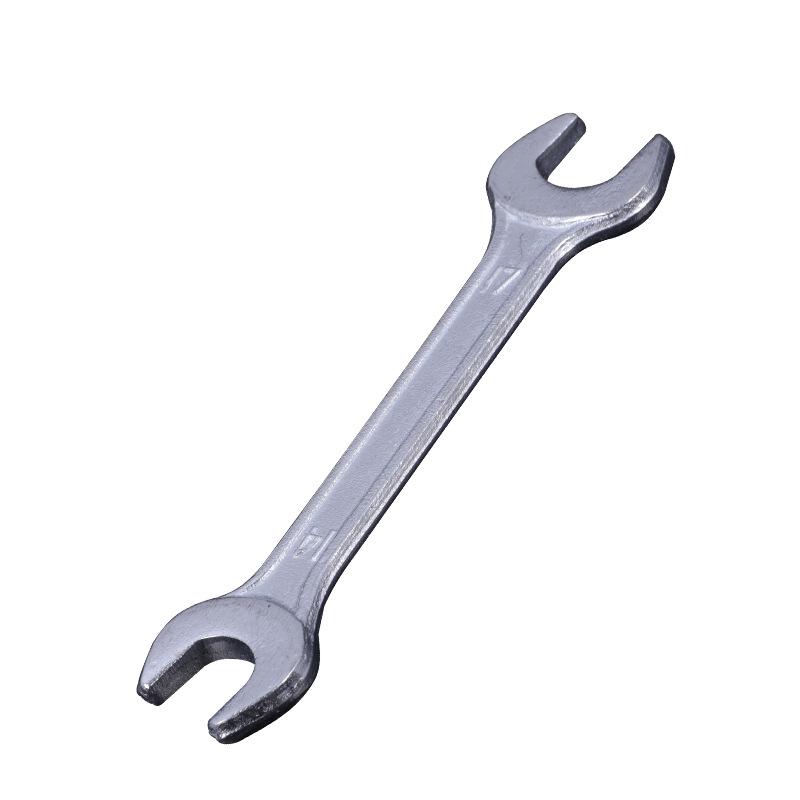 Galvanized Double-Ended Open-End Torque Wrench – High-Strength Cast Polished Tool