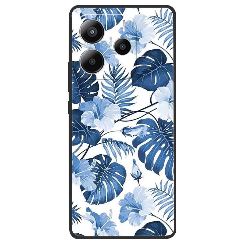 For Redmi Note 14 4G (Europe) Phone Case Marble Painting Pattern Soft Silicone Anti Drop Cover For Xiaomi Redmi Note14 4G Shell