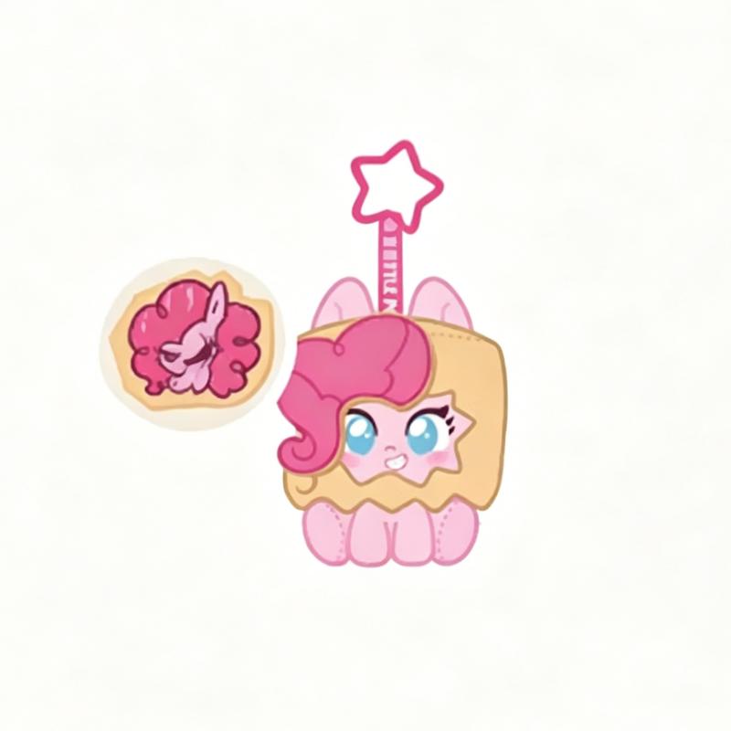 My Little Pony Season 2 Hanging Charm Lovely Cartoon Horse Character Exquisite IP Ornament Collectible Toy Gift