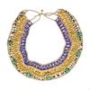 Bohemian Collar Necklace for Women Unique Beaded Jewelry Stage and Cosplay Events