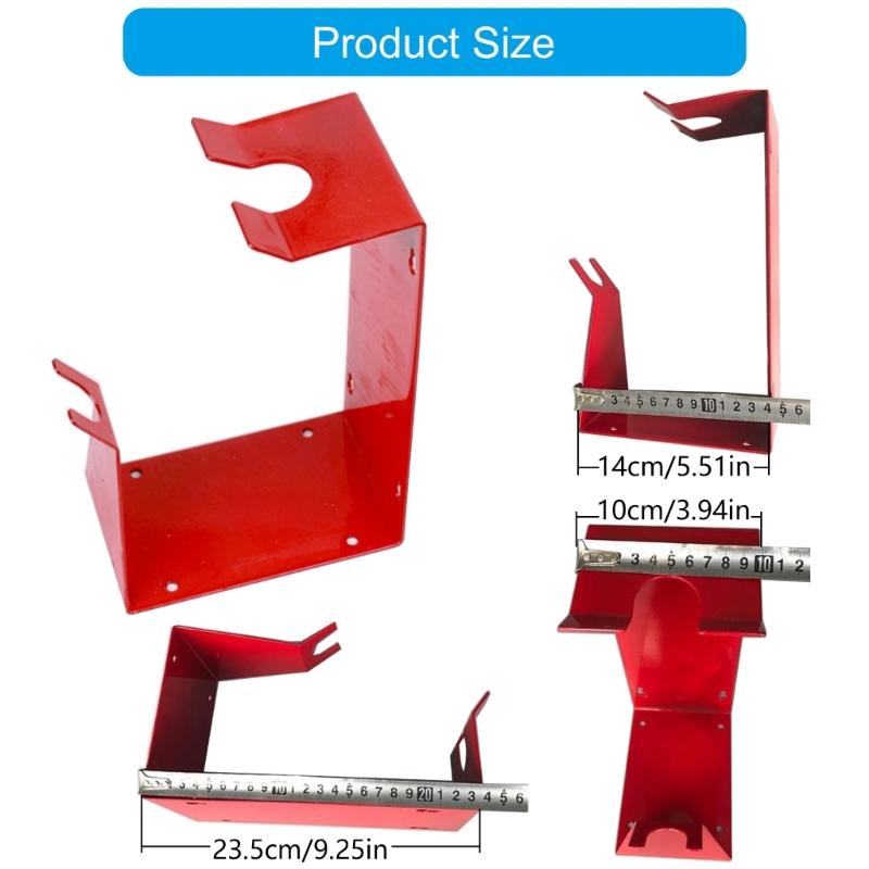 Rustproof Iron Sprayer Guns Organizers Paint Guns Holder Wall Bracket For Paint Tool Storage Easy Installation