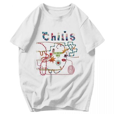 Men T Shirt The Chills Trendy Cotton Y2K Graphic Short Sleeve Unisex Tops T Shirts