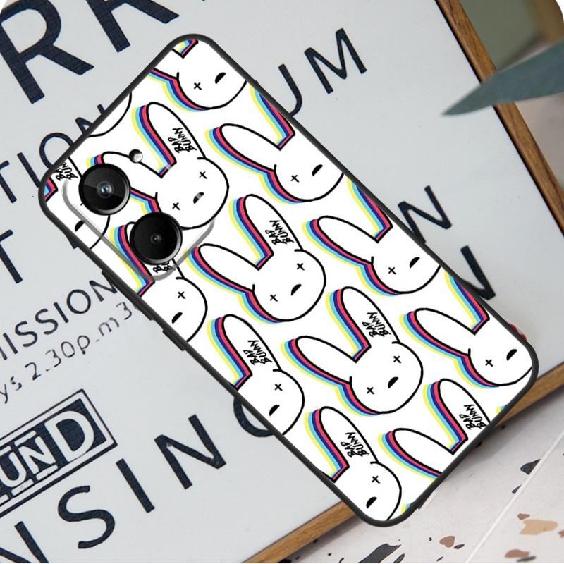 Bad Bunny For Realme 12 Pro Plus 9 10 11 GT5 C51 C31 C67 C55 C53 C35 C33 C30 C21Y C25s GT Neo 6 Case
