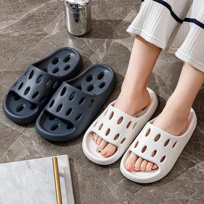 Women's Quick-Drying Non-Slip Slippers - Thick Sole Bathroom and Home Shoes for Couples, 2025 Design