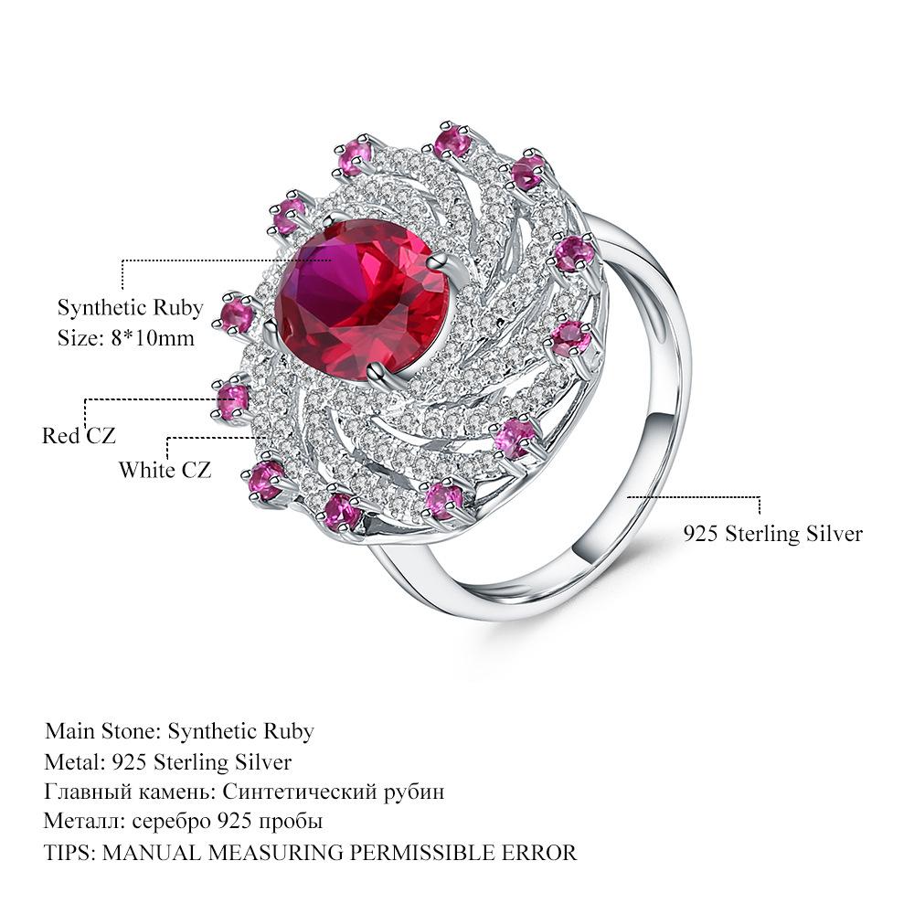 Кольцо из натурального топаза премиум-класса, персонализированное, из стерлингового серебра S925, с инкрустацией натурального сапфира Us size 8