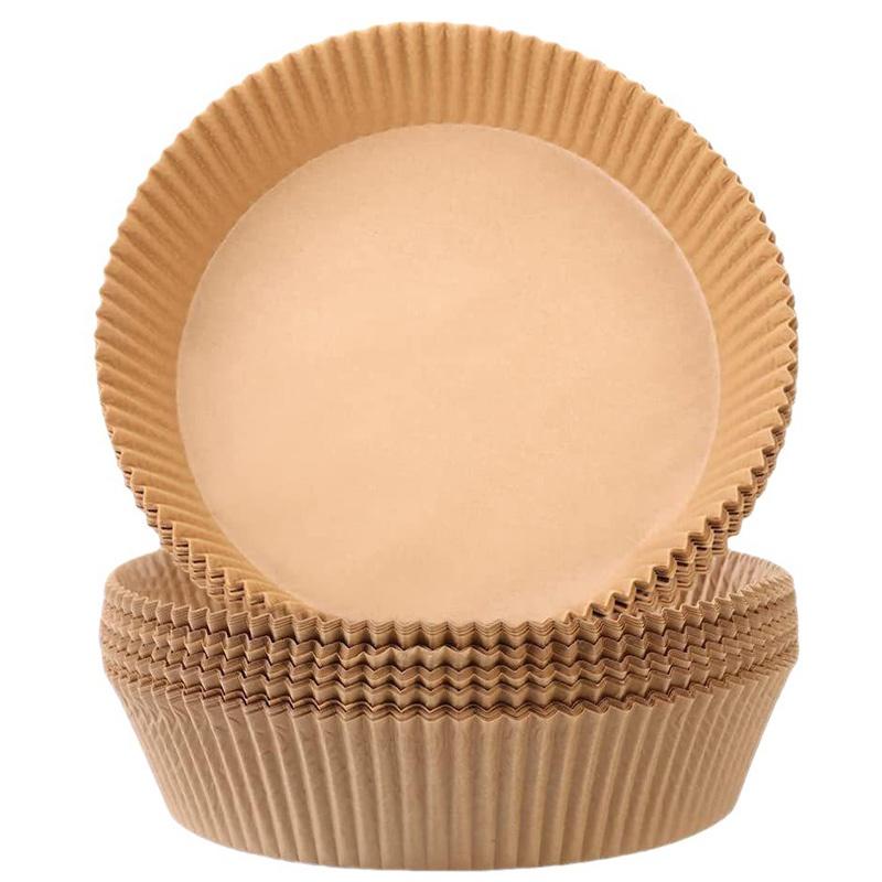 Air Fryer Accessories Food-grade Silicone Oil Paper For Air Fryer Baking High-temperature Cooking Of 100)