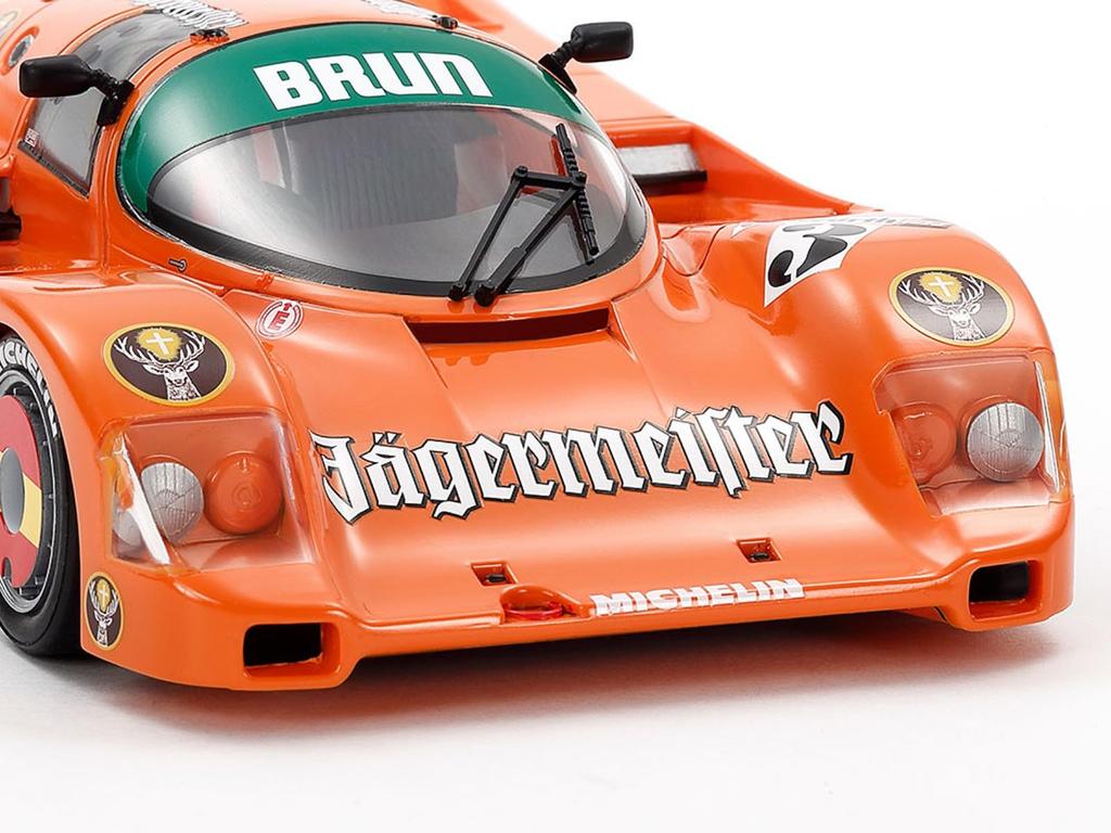 Tamiya 1/24 Scale Special Sale Sports Car Series No. 372 Porsche 962C Jägermeister Plastic Model Kit 24372 (Automobile)