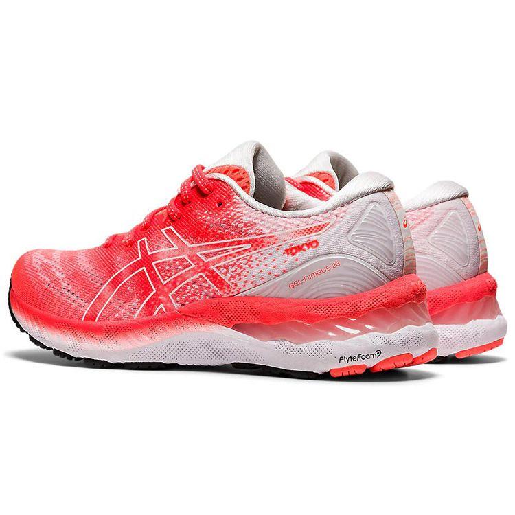 Asics  Gel Nimbus 23 Tokyo Women Sneakers Red Sunrise-Red White 1012B140-600