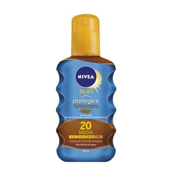 

Nivea Sun Protect And Bronze Tan Активирующее защитное масло Spf20 200 мл