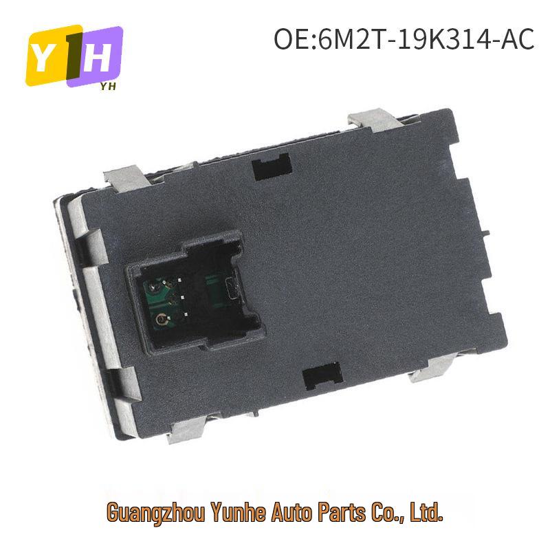 6M2T-19K314-AC compatible Ford seat heating button switch control M2T19K314AC in black/white.