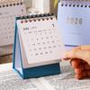 Thicken Mini Pink Desk Calendar 2026 2026 Simple Ins Tabletop Calendar Flip Monthly Notepad Schedule Planner Calendar Office Use