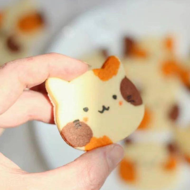 Kattform Fondantkakeform DIY Sukkerhåndverk Kakeutstikkere