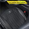 AAGQ1 Leather Car Seat Perforated Cushion Breathable Cushion Accessories For Opel Astra Corsa Insignia Vectra Meriva Zafira