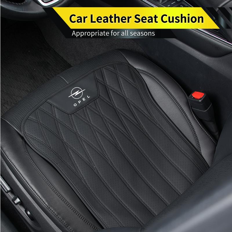 AAGQ1 Leather Car Seat Perforated Cushion Breathable Cushion Accessories For Opel Astra Corsa Insignia Vectra Meriva Zafira