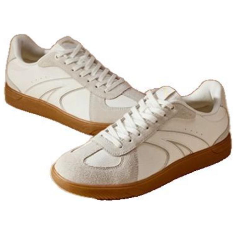 Anta TT Shoes Classic Versatile Durable Lightweight Low Top Skate Shoes Men Sneaker White Gray 912518009-1