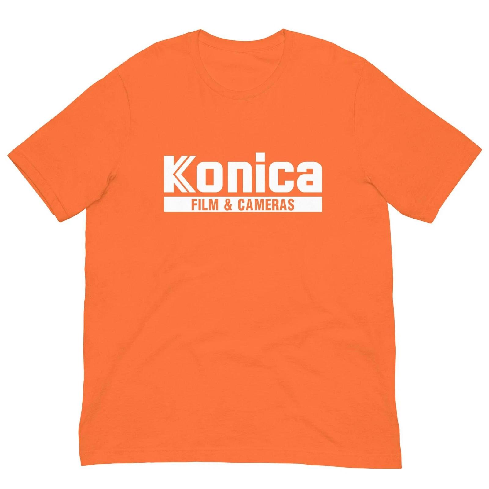 

Vintage Retro Konica T Shirt Film Camera Photography Graphic Tee For Men Women 3XL