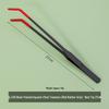 Popular Stainless Steel Tweezers with Silicone Tips for Reptile Feeding and Aquatic Plant Care