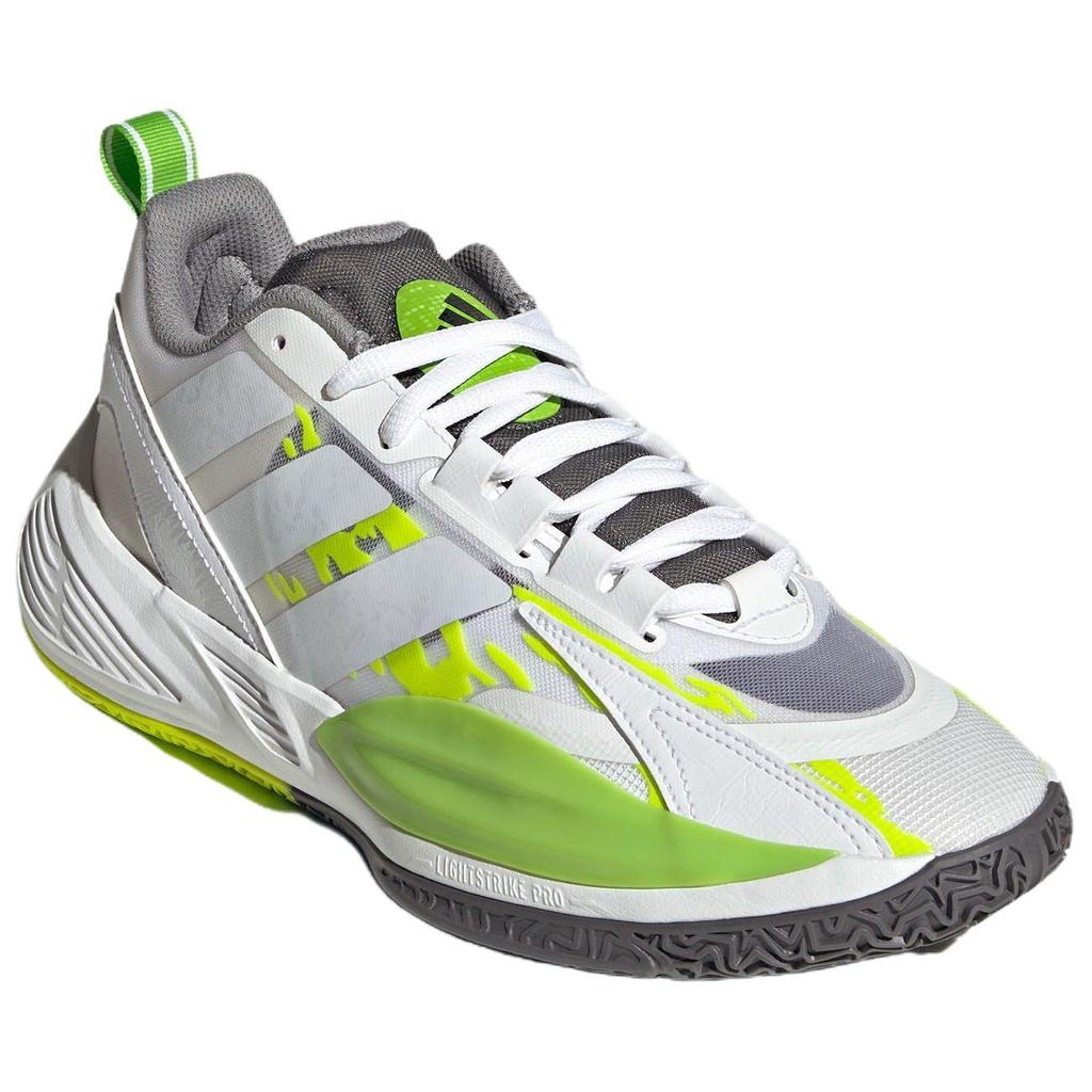 New Adidas XENOBURST Anti Slip Wear Resistant Low Top Basketball Shoes Men's White Green KK3527