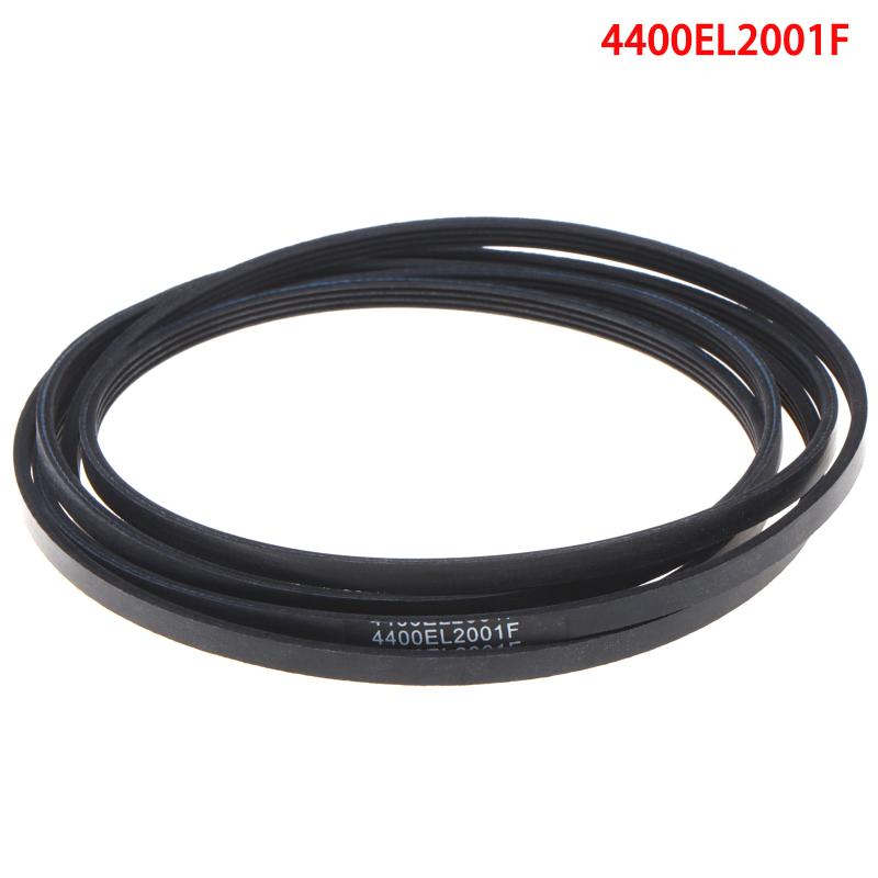 Dryer Drum Belt 4400EL2001F Tear Resistant Rubber Accessory Fit for GE 4400EL2001A 4400EL2001C Household Laundry Dryer Repair