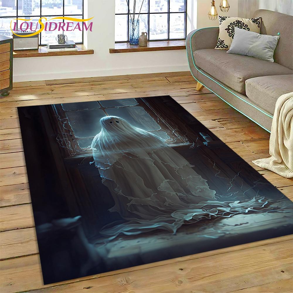 27 Style Gothic Horror Character Skull Ghost Spirit Carpet Rug for Bedroom Living Room Home Sofa Decoration,kids Decor Floor Mat