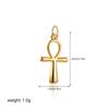 Exquisite Waterproof Moon Star Sun Evil Eyes Pendant for Women Charms Gold Color DIY Accessories Stainless Steel Jewelry