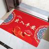 Washable Lucky Spring Festival Bedroom Anti-slip Floor Carpet Porch Mat Door Rug