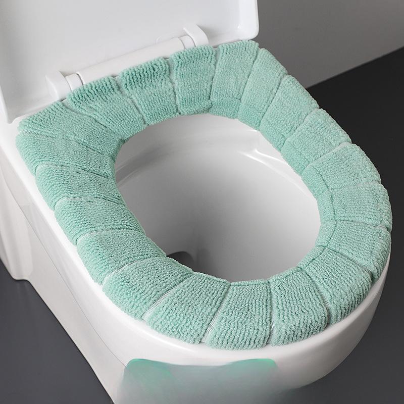 Thickened Plush O-shaped Toilet Seat Universal Toilet Seat Seat Cover Toilet Seat Cushion Plus Plush Toilet Seat Cover AVE