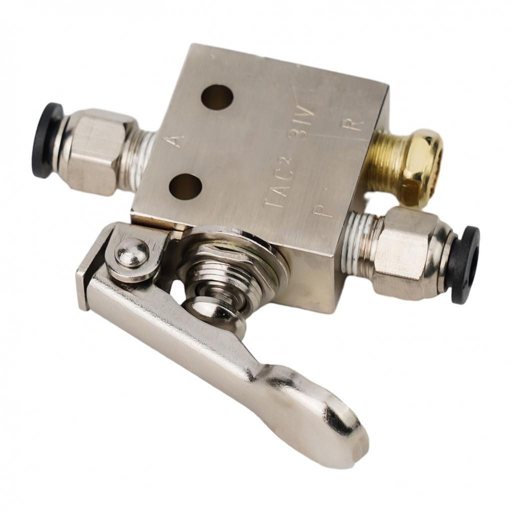 2 Position 2 Position Mechanical Valve 3 Way 6mm Connector