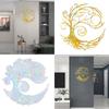Personalized Silicone Mold for Wall Decoration Unique Wall Ornament Mold Customized Crystal Resin Wall Stickers Moulds