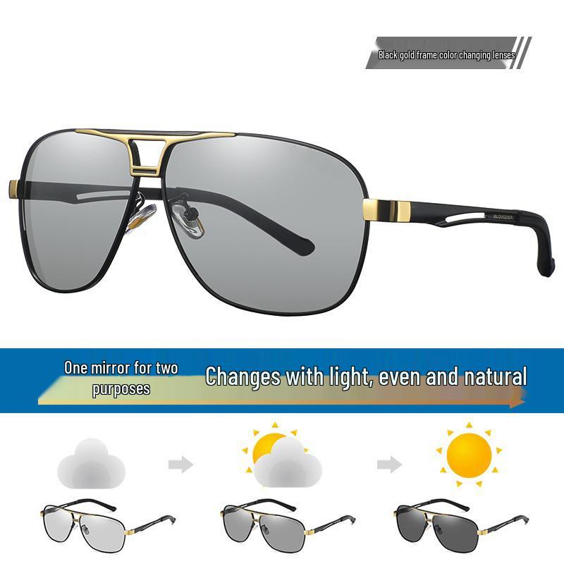 Men's Polarized Day & Night Color-Changing Driving Sunglasses