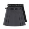 Spring 2025 Temperamental A-Line Midi Skirt - Hip-Hugging Commuter Style