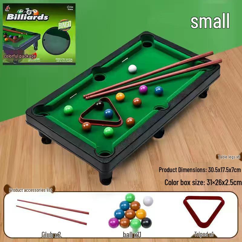 Realistic Mini Billiard & Soccer Table - Interactive Parent-Child Indoor Toy