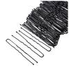 On Blow U Shape Bun Juda Hair Pins Black Color 6 Cm Long (Pack of 120) for Girls, Women and Kids