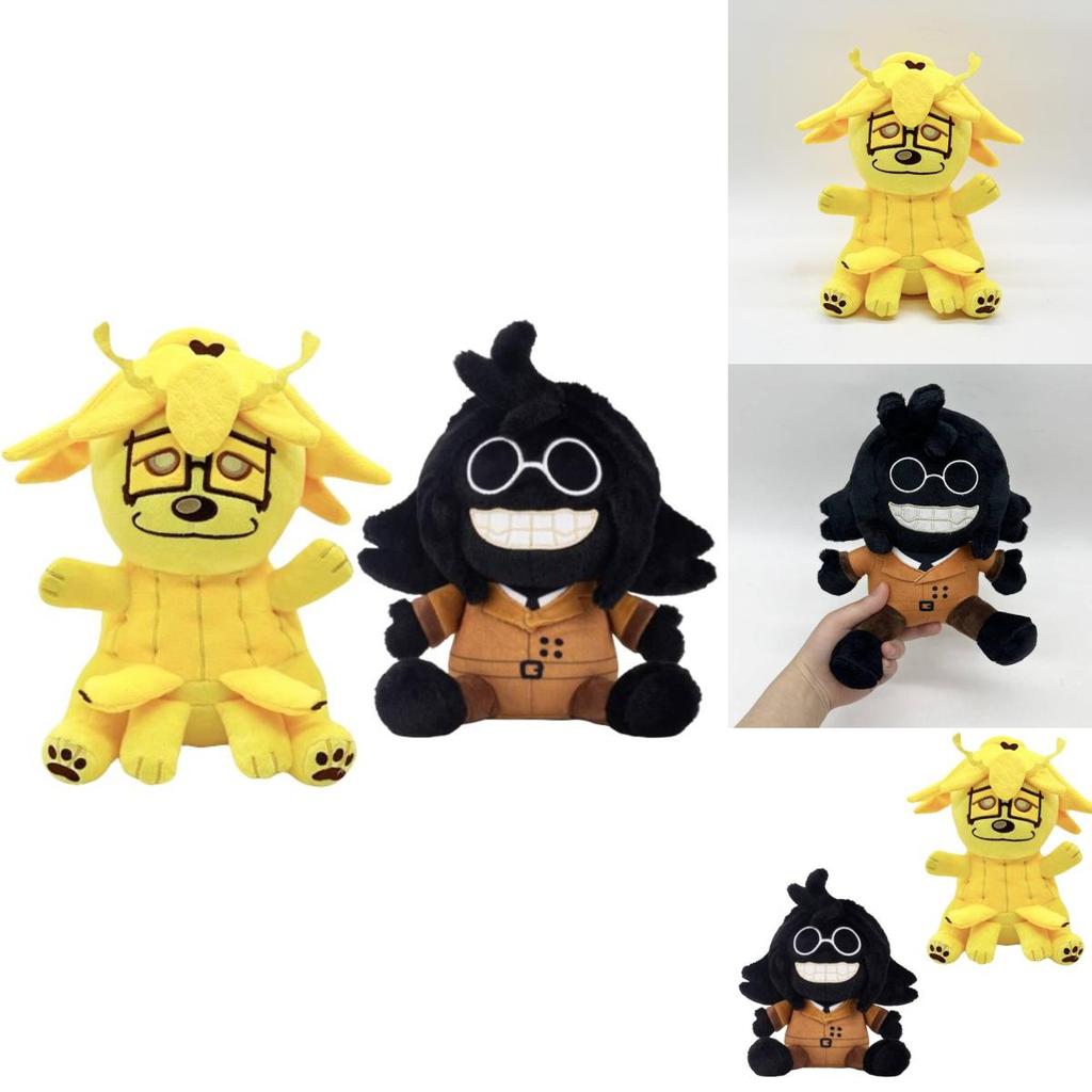 Adorable Regretevator Split Bive Plush Snailman Stuffed Animal Toy With Short Plush