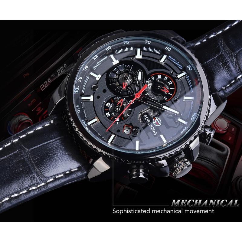 Forsining Waterproof Multifunctional Mechanical Watch Men's Mechanical Watch