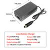 36V 6A  Battery Charger 42V GX16 IEC XT60,XT90 Lithium Li-ion Li-poly Fast Charger 10S 36 Volt