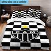 3pcs Clube Atlético Mineiro With Shield Bedding Set Duvet Cover Closure Includes 1 Duvet Cover & 2 Pillowcases Bedding Sets Home Decor Gifts