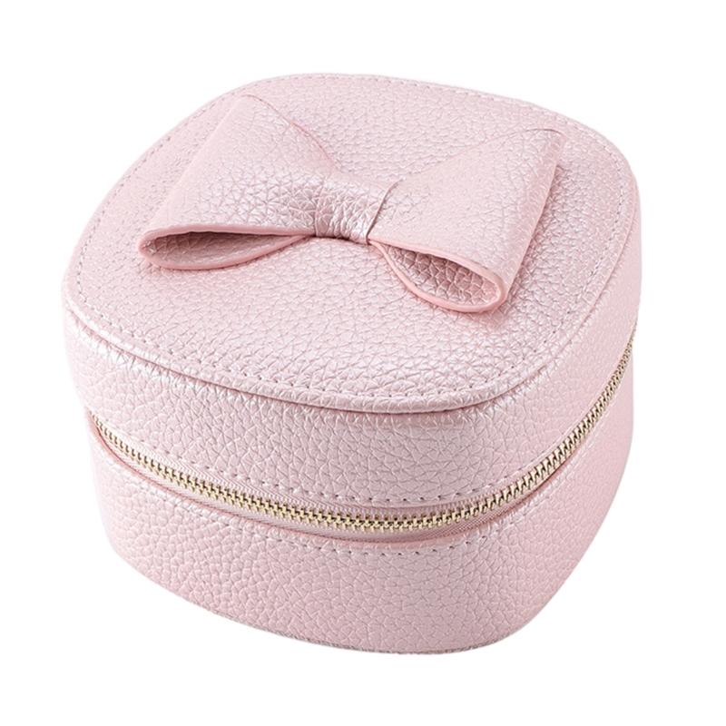 Compact Jewelry Storage Box Versatile Mini Jewelry Organizer Box Portable Display Stand Box Earring Holder Packaging Box