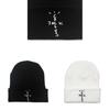 Travis Scott Cactus Jack Knit Hat With Embroidered Letter Pattern For Winter Warmth